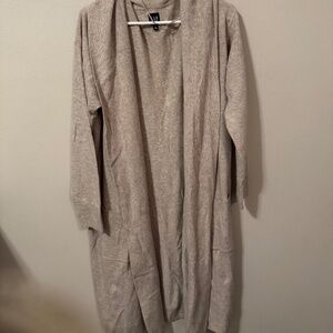 Long cozy cardigan